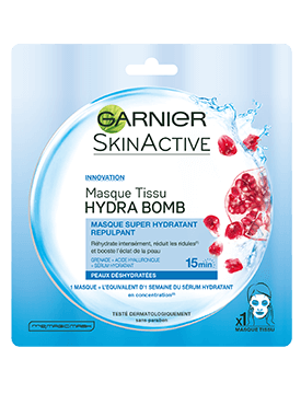 Masque Tissu Visage Hydratant Cerisier du Japon Moisture Bomb Garnier